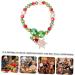 ABOOFAN 3 Pcs Christmas Bracelet Snowflake Candy Beaded Bracelet Christmas Stocking Stuffers Charms Party Wrist Charms Charm Bracelets Fashion Beaded Bracelet Alloy Beads Jewelry - Buy Online on GoSupps.com