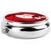 Cute Santa Claus Print Round Pill Box | 3 Compartment Portable Medicine Organizer for Travel & Vitamins - Buy Online on GoSupps.com