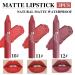 Matte Lipstick Set - BINGBRUSH 3 Colors Longwear Lip Crayon Pack for Makeup Collection | Nourishing, Waterproof, Velvet Lip Stain - 3 Count - Buy Online on GoSupps.com