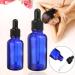 BlueXP 4 Pack Blue Amber Empty Glass Bottle with Pipettes Dropper10ml 20ml Boston Refillable Glass Bottle with Black Screw Cap and Essential Oil Aromatherapy Eye Drops Reagent Liquid Bottle - Buy Online on GoSupps.com