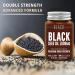 Black Seed Oil Capsules 1000mg Double Strength - 60 Soft Gels | Premium Non-GMO Cold Pressed Virgin Oil from Nigella Sativa | Halal & Kosher | Made in UK - Buy Online on GoSupps.com
