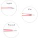 Precision Slant Tweezers Set - Professional Stainless Steel Brow Remover for Women | Ideal for Eyebrows, Facial Hair, Splinters | Daily Makeup Tool - Buy Online on GoSupps.com