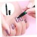 minkissy Pen DIY nail polish pen Nail Art DIY Tool nail tools Nail Art Accessory Nail Art Pen Nail Art Painting Pen Nail Drawing Tool plastic Accessories 3d Tools 12X1.2cm Green - Buy Online on GoSupps.com