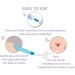 Bean Bean Baby Nasal Aspirator - Safe Infant & Toddler Congestion Relief w 24 Filters - BPA & Phthalate-Free - Buy Online on GoSupps.com