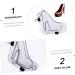 Milisten Chocolate Mold Shoes for Women Heels Clear Stripper Heels for Women Silicone Mold Cake Baking Wedding Cake Decoration High Heels Decor Mold Plastic 3D Stiletto Muffin - Buy Online on GoSupps.com