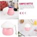1 Set Lotion Container Moisterizer Container Storage for Makeup Pink Color Sample Bottle Cream Bottle Refillable Container Filling Cosmetic Box Lip Balm Travel Mushroom Plastic/2263 4.5x4.5cm Pink - Buy Online on GoSupps.com