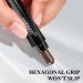LUXAZA 6-Piece Taupe Mauve Eyeshadow Stick Set - Cream Eye Shadow Pencil Makeup for Shimmer, Matte, Brightening, Highlighting, and Eyelining - Buy Online on GoSupps.com