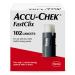 Accu-Chek FastClix Lancets for Diabetic Blood Glucose Testing (Pack of 102) 102 Lancets