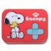 Snoopy children's plaster licensed product - 12 pieces - metal box - 24 plaster - beautiful design plaster storage box for children - Suitable for backpack - handbag snoopy 12 pieces
