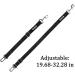 Vastar 2 Pack Adjustable Pet Car Seat Belt Safety Leads - Black - Buy Online on GoSupps.com