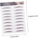 Didiseaon 27 Sheets Imitation Eco Eyebrow Sticker Eyebrow Stickers Imitation Eyebrow 6d Hair-like Eyebrows Stickers Eyebrow Transfer Stickers Eyebrow Tool Makeup Brow Sticker 21.5X14.5cmx3pcs Brownx3pcs - Buy Online on GoSupps.com