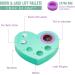 Lomansa Lash Lift Tool Lash Lift Lotion Palette with Ribbons Eyelash Perm and Eyebrow Lamination Silicone Tool Easy to Clean and Reusable(Green) Blue - Buy Online on GoSupps.com