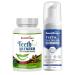 Teeth Whitening Foam for Deeply Clean Gums and Natural Organic Teeth Cleansing Powder