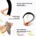 Sparkling Rhinestone Padded Headband - Silver Jeweled Hair Accessory for Women & Girls - Buy Online on GoSupps.com