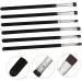 Beatifufu 6pcs Liner Brush Cosmetics Travel Shadow Supplies Tools Make Flat Eyeliner Fiber Eye Tool - Buy Online on GoSupps.com