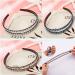 Colorful Crystal Rhinestone Headband Set - 3 Slipproof Hair Accessories for Women & Girls | Elastic Hair Bands in 3 Colors - Buy Online on GoSupps.com