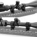 Modkin 1 Inch Scope Rings Set - High and Medium Profile Mounts for Picatinny/Weaver Rail - Buy Online on GoSupps.com