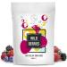 Wild Berries Foaming Bath Sea Salt 35 Oz - Relaxing Bubble Bath with Almond & Grape Seed Oil for Aromatherapy Soak - Buy Online on GoSupps.com