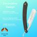 Premium Shave-Ready Straight Razor Kit - German Steel Blade & Wenge Wood Handle - Leather Strop Included for Precision Shaving - Buy Online on GoSupps.com