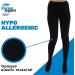 Made in USA Opaque Compression Stockings Pantyhose Women 20-30mmHg - Firm Graduated Support Hose for Circulation - High Waist Tights - Black Medium (Pack of 1) - Buy Online on GoSupps.com