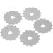 5Pcs Perforating Replacement Blades for 45mm Rotary Cutter - Ideal for Crochet Edge Projects, Fleece, and Scrapbooking - Buy Online on GoSupps.com