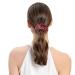Jaciya Velvet Scrunchies Set - Soft Elastic Hair Bands for Women in Pink, Blush, Mauve & Beige - Buy Online on GoSupps.com