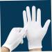 FRCOLOR 30 Pairs Overnight Moisture Gloves Lotion Gloves Overnight Stretchable Cloth Gloves Slugging Jewelry Inspection Gloves Cutting Stretchable Gloves Cotton Miss Dry Hands White Honey - Buy Online on GoSupps.com