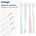 Soft Toothbrush with 10 000 Bristles - Extra Soft for Sensitive Teeth & Gums | 4 Pack - Individually Packaged - Buy Online on GoSupps.com
