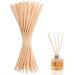 50 pieces of fragrance sticks 20 cm x 3 mm room fragrance stick rattan sticks for room fragrance chopsticks for room fragrance reed diffuser wooden sticks for room fragrance for room fragrance office (natural color)