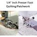 1/4 Inch Quilting Patchwork Presser Foot Set for Low Shank Sewing Machines - 2 Pack - Buy Online on GoSupps.com