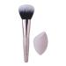 e.l.f. Cosmetics Complexion Brush & Sponge Duo 2-Step Face Sponge & Makeup Brush Kit For Creating A Flawless Complexion Great For Liquid Foundation