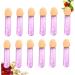 Baluue 100pcs Eyeshadow Brush Kit Beauty Sponge Women Eyeshadow Applicator Makeup Eye Sponge Violet 3.6X1.2 cm Violet - Buy Online on GoSupps.com