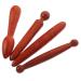 Beavorty 4 pieces acupuncture stick deep tissue pencil guasha-schaber point tab foot massager acupressure tools massage device made of wood foot sole scrollrad massage tab H lzern