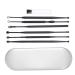 SKISUNO 1set Alternative Earwax Removal Scoops Professional Ear Cleaning Kit Smooth Tips for Home Use