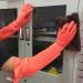 Reusable Cleaning Gloves Long Rubber Gloves Waterproof Household Gloves Kitchen Dishwashing Gloves for Garden Painting Home Xiatiam - Buy Online on GoSupps.com