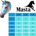 Masta Equine UV Protection Fly Mask - 70% UV Block Midge-Proof Ears Robust Mesh Adjustable Fit with Soft Fleece Trimming for Horse Comfort FULL Grey - Buy Online on GoSupps.com