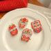 xbiez Dragon Hair Clip Barrettes Cartoon Dragon Cosplay Accessories Headdress with New Year Party Wear Accessories Little pink dragon b - Buy Online on GoSupps.com