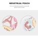 Buy Healifty Large Capacity Sanitary Napkin Bag Organizer - Romantic Paris Design | Ideal for Travel & Home Use - Buy Online on GoSupps.com
