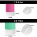 White Diamond Texture Silicone Boot Protector for 12oz-40oz Water Bottles - Anti-Slip Flex Bottom Sleeve Cover - Fits Hydro Sport Flask and More - 12oz to 24oz - Buy Online on GoSupps.com