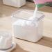 1100ML Airtight Laundry Detergent Dispenser with Measuring Cup Transparent Laundry Powder Detergent Storage Box Washing Powder Container Storage Bucket Detergent Box - Buy Online on GoSupps.com
