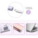 USB Rechargeable Kids Ear Wax Removal Spoon with LED Flashlight - Safe Ear Cleaner for Adults & Kids - Purple - Buy Online on GoSupps.com