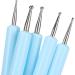 Moum Routes Clay Dot Tools 5-Piece Silicone Pen Set for Sculpting Nail Art Ceramic Crafts & Oil Painting - Buy Online on GoSupps.com
