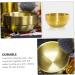 Fomiyes Stainless Steel Foam Dishwasher Shave Cup | Golden Foam Shell for Beard Soap Cream | 9x9x4.9cm - International Shipping Available - Buy Online on GoSupps.com