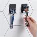 8-Piece Razor Hanger Set - Premium Wall Hooks Towel Hooks & Storage Solutions for Bathroom | Black - 6.1 x 4.5 cm - Buy Online on GoSupps.com
