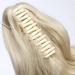 SEGO Ponytail Extension | Voluminous Wavy Hair Piece | Realistic Bleached Blonde Braid - 30cm (110g) - Buy Online on GoSupps.com