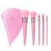 Powder Brush Makeup Bag Portable Brush Set of 5 Makeup Brushes(1 D) 1 D