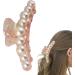 Hair Pearls Claw Clips - Non-slip Strong Hold Jaw Clips Cute Non-Slip Strong Hold For Styling Pearl Hair Accessories For Thick And Thin Hair - Buy Online on GoSupps.com
