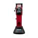 Katana Professional Barber Cordless Hair Clipper | 10000 RPM Magnetic Microchipped Motor | DLC Zero Gapped Fade Blade | Rechargable Hair Clippers for Men (red/Black)