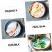 HOMSFOU 3pcs Japanese Sauce Dish Mini Sauce Dish Dipping Bowls Prep Bowls Small Glass Bowls Small Ceramic Bowls Pinch Bowls Mini Condiments Small Vinegar Bowls Round Cold Cuts re-usable 8.5x8.5CM As Shown - Buy Online on GoSupps.com