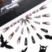 OnSaya Coffin False Nails Halloween Decorations Black Spider Press on Nails Ghost Stick on Nails Ballerina Acrylic Long Fake Nails 24Pcs for Women and Girls 1 count (Pack of 1) - Buy Online on GoSupps.com